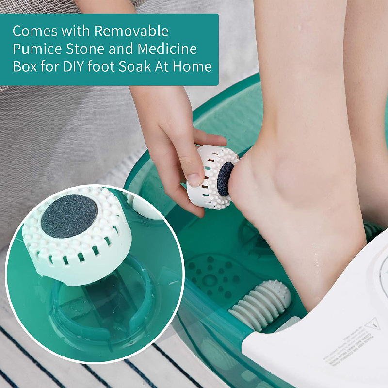 MM-20A-3 جهاز تدليك للقدمين مزود بالحرارة وأربع بكرات تدليك كبيرة