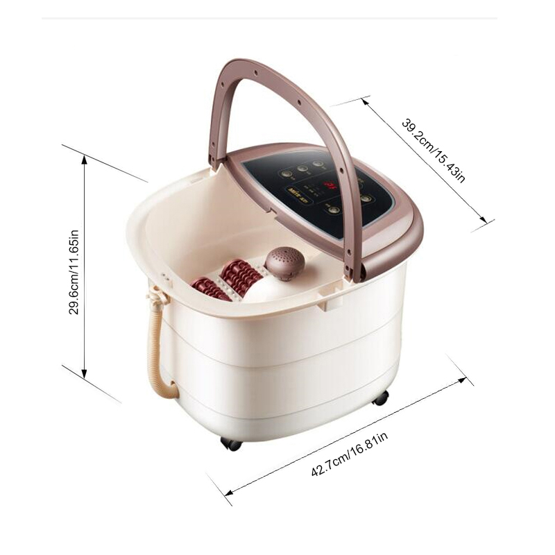 JD-618 آلة تدليك حمام القدم الأوتوماتيكية مع بكرات تدليك دوارة
